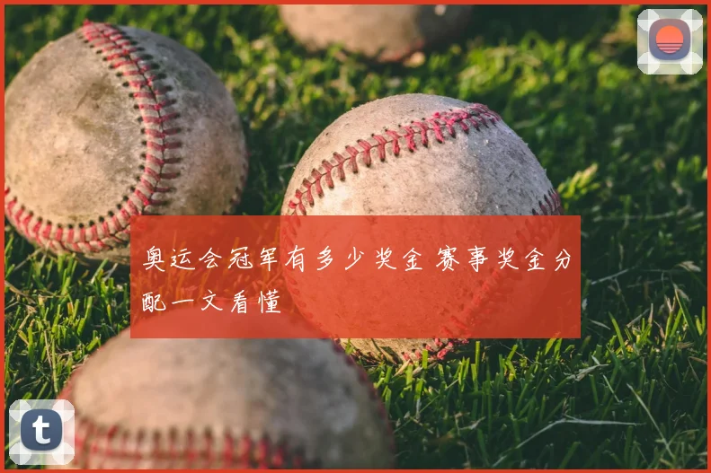 奥运会冠军有多少奖金 赛事奖金分配一文看懂